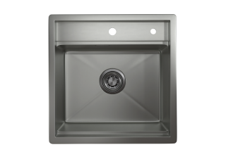 Мойка кухонная Granula 5051, СТАЛЬ МАТОВАЯ